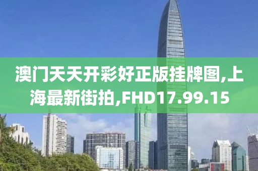 澳门天天开彩好正版挂牌图,上海最新街拍,FHD17.99.15