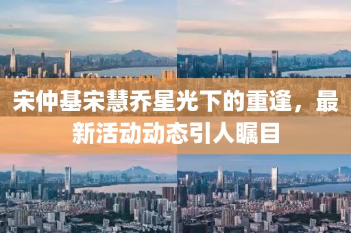 宋仲基宋慧乔星光下的重逢，最新活动动态引人瞩目