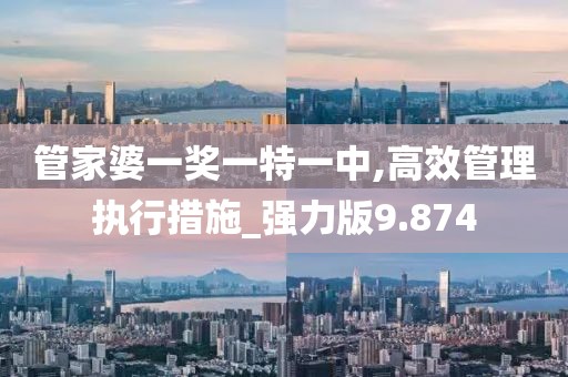 管家婆一奖一特一中,高效管理执行措施_强力版9.874