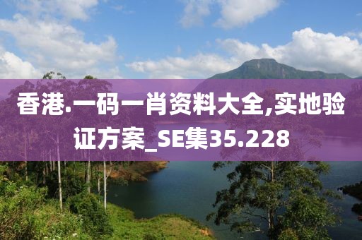 香港.一码一肖资料大全,实地验证方案_SE集35.228