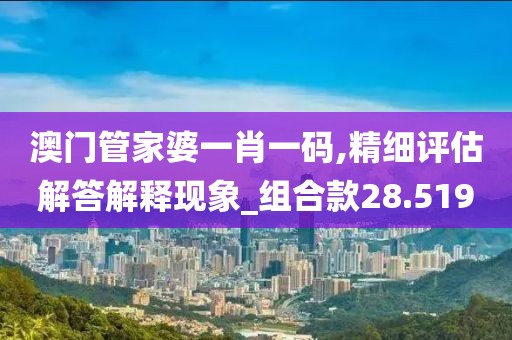 澳门管家婆一肖一码,精细评估解答解释现象_组合款28.519