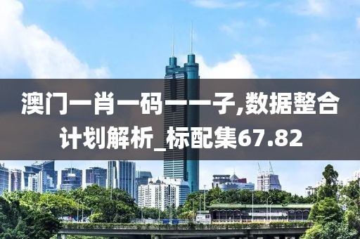 澳门一肖一码一一子,数据整合计划解析_标配集67.82