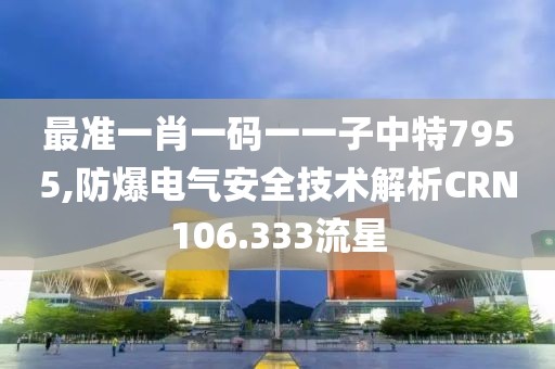 最准一肖一码一一子中特7955,防爆电气安全技术解析CRN106.333流星