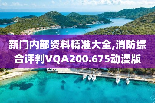新门内部资料精准大全,消防综合评判VQA200.675动漫版
