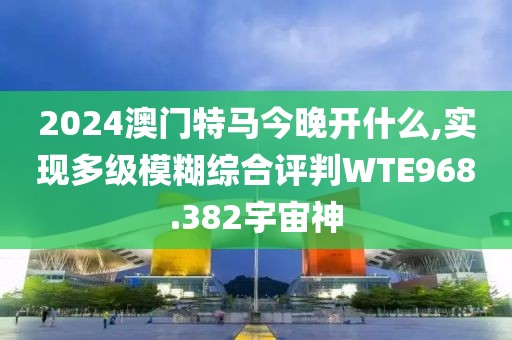 2024澳门特马今晚开什么,实现多级模糊综合评判WTE968.382宇宙神
