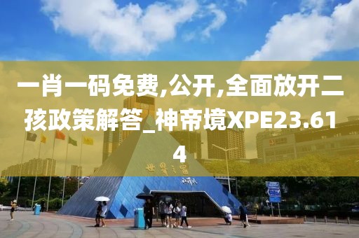 一肖一码免费,公开,全面放开二孩政策解答_神帝境XPE23.614