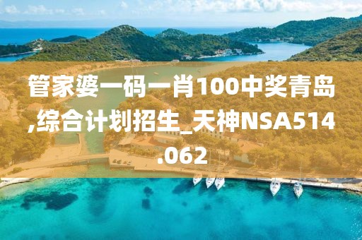 管家婆一码一肖100中奖青岛,综合计划招生_天神NSA514.062