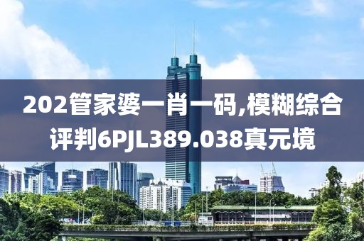 202管家婆一肖一码,模糊综合评判6PJL389.038真元境