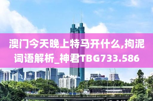 澳门今天晚上特马开什么,拘泥词语解析_神君TBG733.586