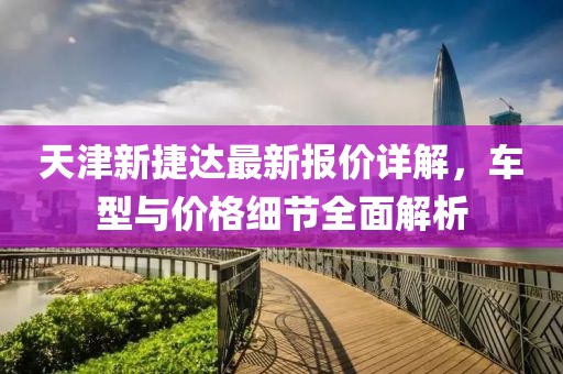 天津新捷达最新报价详解，车型与价格细节全面解析