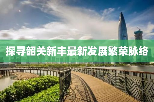 探寻韶关新丰最新发展繁荣脉络