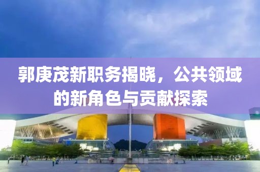 郭庚茂新职务揭晓，公共领域的新角色与贡献探索