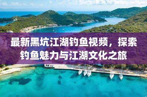 最新黑坑江湖钓鱼视频，探索钓鱼魅力与江湖文化之旅