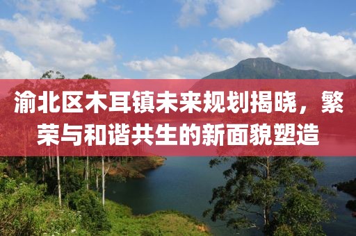渝北区木耳镇未来规划揭晓，繁荣与和谐共生的新面貌塑造