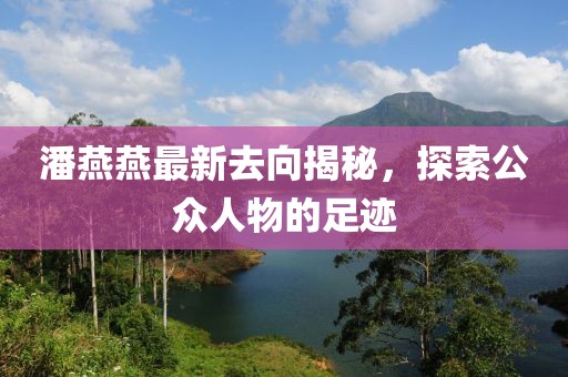 潘燕燕最新去向揭秘，探索公众人物的足迹