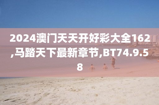2024澳门天天开好彩大全162,马踏天下最新章节,BT74.9.58