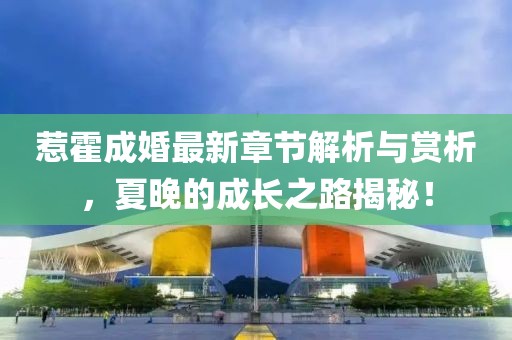 惹霍成婚最新章节解析与赏析，夏晚的成长之路揭秘！