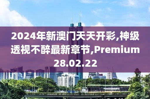 2024年新澳门天天开彩,神级透视不醉最新章节,Premium28.02.22