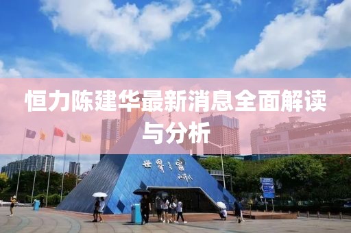 恒力陈建华最新消息全面解读与分析