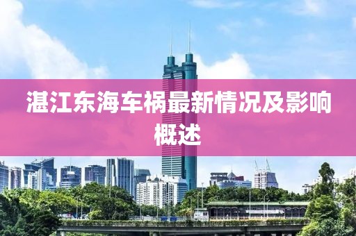 湛江东海车祸最新情况及影响概述