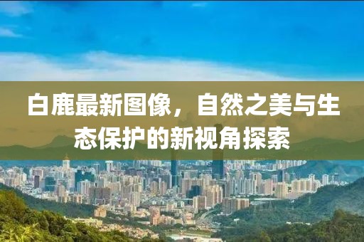 白鹿最新图像，自然之美与生态保护的新视角探索