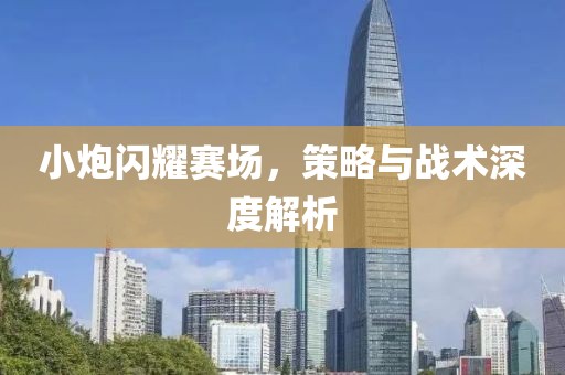 小炮闪耀赛场，策略与战术深度解析