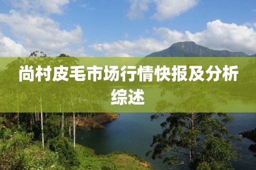 尚村皮毛市场行情快报及分析综述