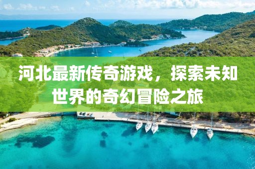 河北最新传奇游戏，探索未知世界的奇幻冒险之旅
