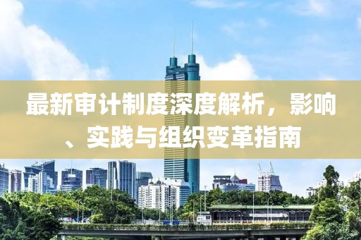 最新审计制度深度解析，影响、实践与组织变革指南