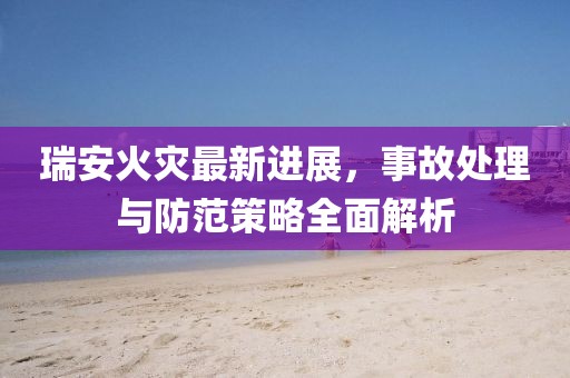 瑞安火灾最新进展，事故处理与防范策略全面解析
