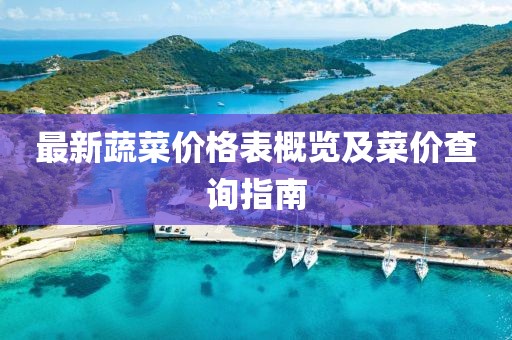 最新蔬菜价格表概览及菜价查询指南