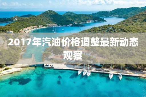 2017年汽油价格调整最新动态观察
