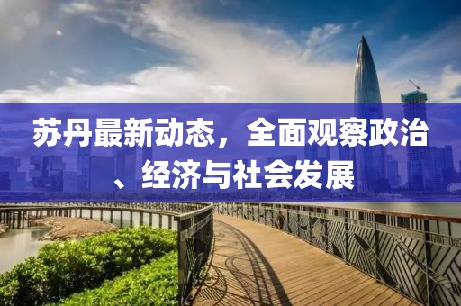 苏丹最新动态，全面观察政治、经济与社会发展