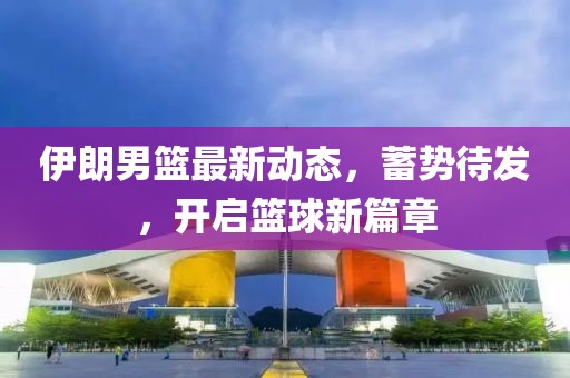伊朗男篮最新动态，蓄势待发，开启篮球新篇章