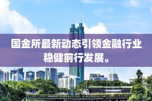 国金所最新动态引领金融行业稳健前行发展。