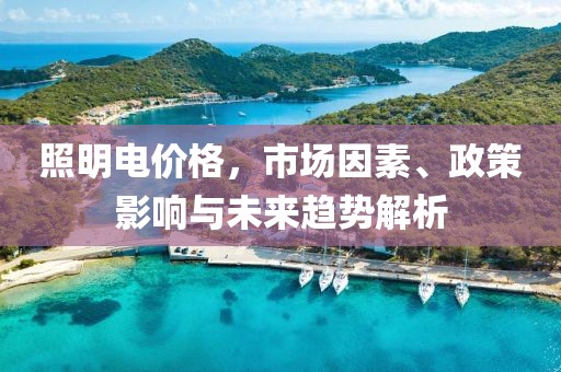 照明电价格，市场因素、政策影响与未来趋势解析