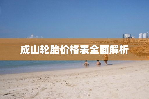 成山轮胎价格表全面解析