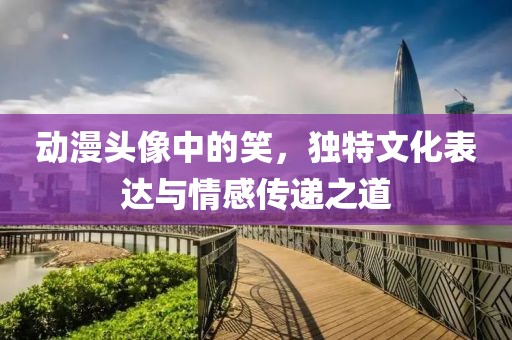 动漫头像中的笑，独特文化表达与情感传递之道