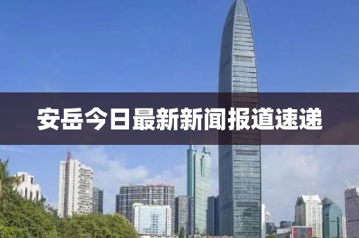 安岳今日最新新闻报道速递