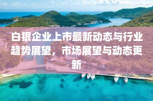 白银企业上市最新动态与行业趋势展望，市场展望与动态更新