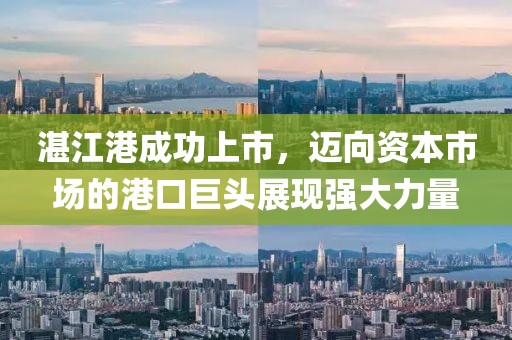 湛江港成功上市，迈向资本市场的港口巨头展现强大力量