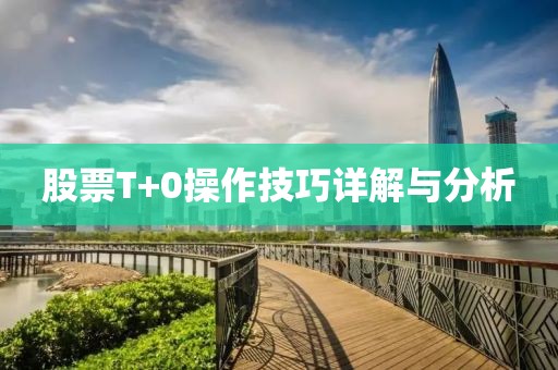 股票T+0操作技巧详解与分析