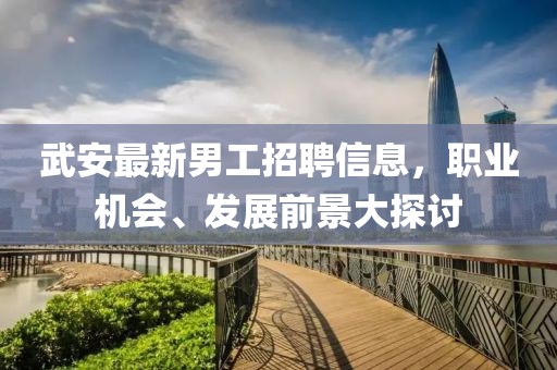 武安最新男工招聘信息，职业机会、发展前景大探讨