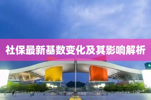 社保最新基数变化及其影响解析