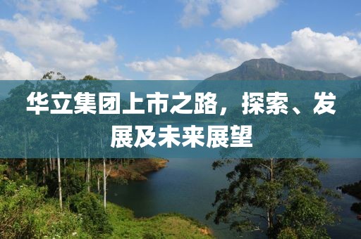 华立集团上市之路，探索、发展及未来展望