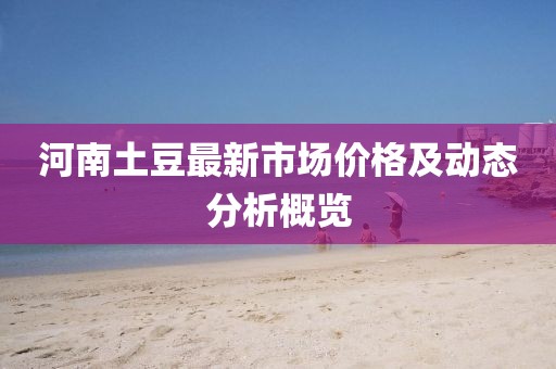 河南土豆最新市场价格及动态分析概览