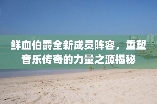 鲜血伯爵全新成员阵容，重塑音乐传奇的力量之源揭秘