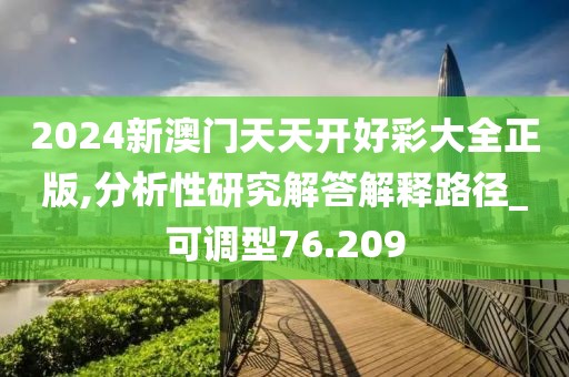 2024新澳门天天开好彩大全正版,分析性研究解答解释路径_可调型76.209