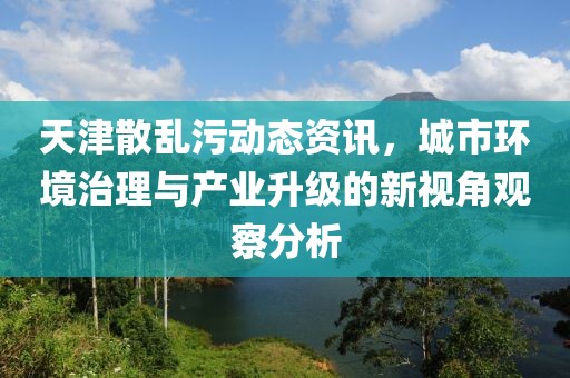 天津散乱污动态资讯，城市环境治理与产业升级的新视角观察分析