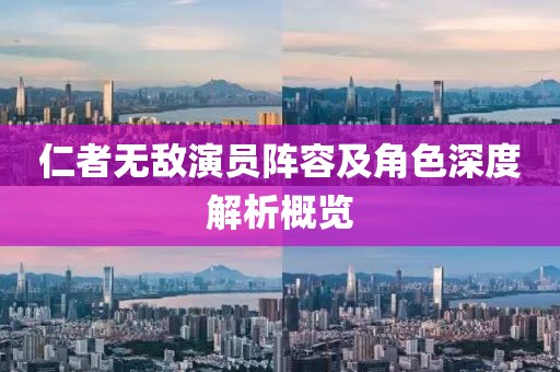 仁者无敌演员阵容及角色深度解析概览